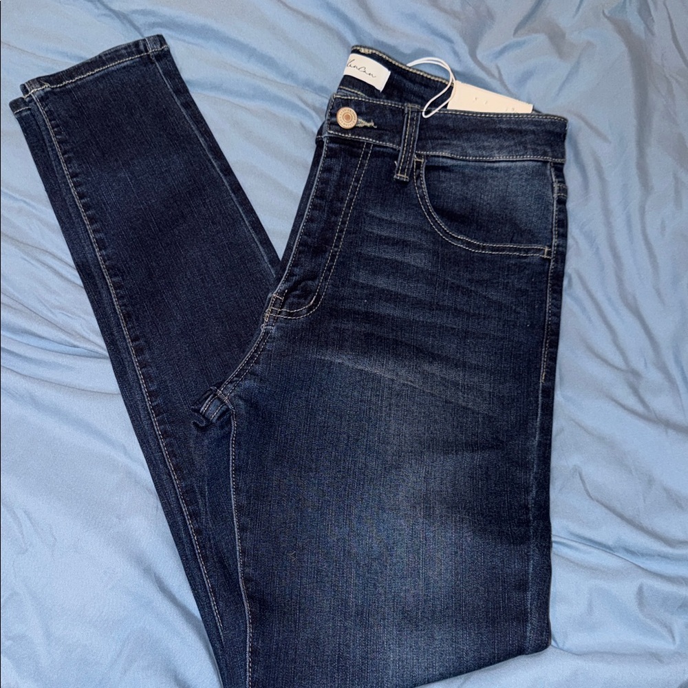 KanCan Deep Indigo Women's Skinny Jeans